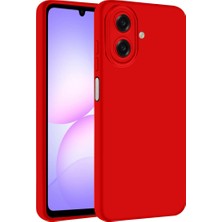Galaxy A07 4g First Silikon - Kırmızı