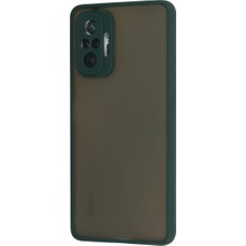 Redmi Note 10 Pro Kılıf Montreal Silikon Kapak - Yeşil