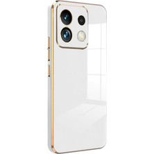 Redmi Note 13 4g Kılıf Volet Silikon - Beyaz