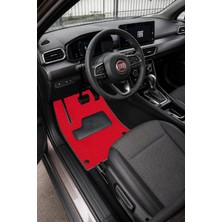 Fiat Oto Paspas Araba Paspası 4 Mevsim Eva Kırmızı
