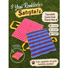 Loiluipets Taşınabilir Yıkanabilir Iç ve Dış Mekan Kedi & Köpek Matı 50x60cm - Sıvı İtici Özellikte Kumaş Çanta Olabilir - Taşınabilir Yatak Evde Parkta Bahçede Sahilde
