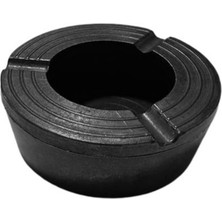 Pios Döküm Yuvarlak Küllük Döküm Siyah 8cm