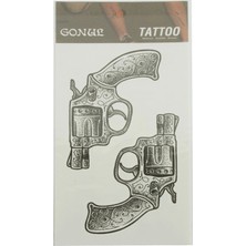Techora Sale Silah Tattoo Dövme Sticker