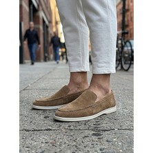 KAFKASLAR AYAKKABI Lora Vizon Süet Loafer Yumuşak Erkek Günlük Yeni Model Ayakkabı