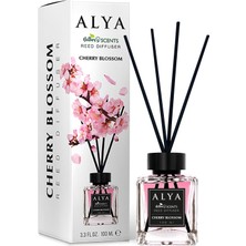 Renas Store Alya Nature's Scents Cherry Blossom Bambu Çubuklu Oda Kokusu- Kiraz Çekirdeği Kokusu