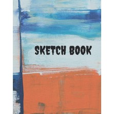 Renas Store Matte Finish Sketch Book: Blank Black Border Sketch Book With Beautiful Dark Colored Soft Cover Sketch Pad, Gift Item For Kids, Friends And Adults… ... Book For Fun And Lovers Of Arts And Drawings.