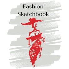 Renas Store Fashion Sketchbook, Create You Own Design, Illustration, Simple And Easy To Use 8.5 x 11