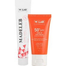 Renas Store W-Lab Kozmetik Madeleb Krem 40 ml ve W Lab Ton Eşitleyici Güneş Kremi 50+Spf