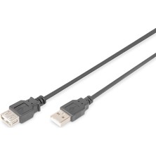 Renas Store Digitus AK-300202-050-S USB 2.0 5 Metre Uzatma Kablosu