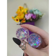 Renas Store Glitter Far Simli Jel Yüz ve Vücut Simi Set Parlak Glitter, 825299269