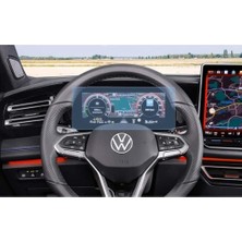 Renas Store Engo Volkswagen Tiguan 10.25 Inç Dijital Gösterge Ekran Koruyucu ile Uyumlu