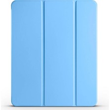 Renas Store Constraın - iPad Air 11 2025 M3 Mrsa Smart Cover Kalem Bölmeli Standlı 1-1 Kılıf - Mavi