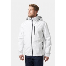 Helly Hansen Crew Midlayer Kapişonlu Beyaz Mont  Erkek
