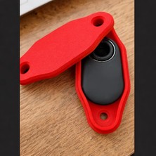 Renas Store Mizaku Bisiklet Suluk Arkasına Takılan Tutucu Smart Tag 2 Smarttag2 ile Uyumlu Kılıf (Kırmızı)