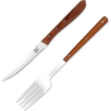 Steak Biftek Bıçağı ve Çatalı Set