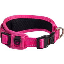 Renas Store Rogz Utility Yastıklı Klasik Köpek Boyun Tasması Roze Large 20X30X42 cm