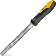 Renas Store Yarım Yuvarlak Ahşap Törpü, Yüksek Karbonlu Çelik, Çift Bileşenli Sap, 200 mm 8''