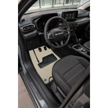 Dacia Oto Paspas Araba Paspası Kaymaz Eva Bej