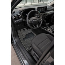 Dacia Oto Paspas Araba Paspası Tam Uyumlu Eva Koyu Gri