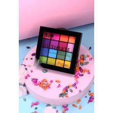 Renas Store Unicorn Renkli 16'lı Far Paleti Makeup Time, SERASHINEGOZFARI358