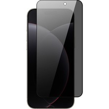 Lyon Tech Apple iPhone 18 Pro Zore Rika Premium Privacy Temperli Cam Ekran Koruyucu