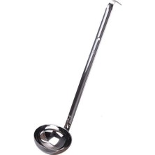 Dinç Kitchen Servis Kepçe No 4 No4  Uzunluk46 cm Çap11 cm