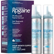 Rogaine For Women 5%  Foam 4 Aylık Kullanım