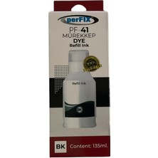 Ozka Concept Perfix Pf GI-41B Siyah Dye Şişeli Mürekkep 135ML