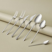 Karaca Elegance Cane Platin 12 Kişilik 84 Parça Çatal Kaşık Bıçak Takımı