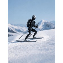 M&D Design Dummy 13 Kayakçı Hareketli Figür - Aksesuarlı Kar Sporu Oyuncak Robot