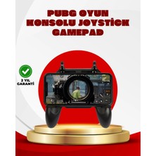 İlk El Grup Pubg Mobile Uyumlu Joystick ve Parmak Tetikli Oyun Gamepadi