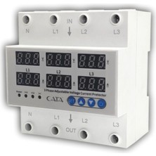 İlk El Grup 1 Adet Cata Ct 9199 Voltaj ve Akım Koruma Regülatörü 380V