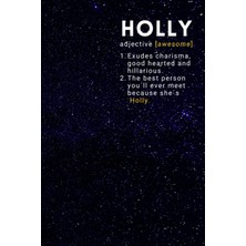 Renas Store Holly Awesome Name: Custom Name Notebook | Personalized Gifts For Women | Personalised For Holly