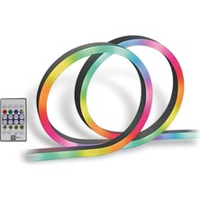 İlk El Grup 1 Adet Ac 5435 Rgb Pixel Neon LED Seti USB Girişli Kumandalı 5 Metre
