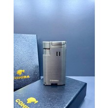 Cohiba 2 Torch Pürmüz Alevli Puro Delicili Rüzgara Dayanıklı Profesyonel Çakmak