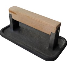 Pios Döküm Smash Burger & Tost Presi Grill 20 cm Dikdörtgen 10x20 cm