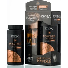 Renas Store Zenix Powder Saç Şekillendirici Pudra Naturel - Erkek Saç Şekillendirici 20 gr