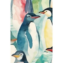 Renas Store Independently Published Abstract Penguins Bullet Journal: Penguin Dreams - Dive Into Daily Discoveries