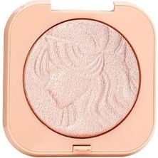 Renas Store Glow Fairy Yoğun Işıltılı Tekli Aydınlatıcı - Pembe Altın - Kabartma Desenli Parlak Highlighter