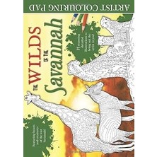 Renas Store The Wilds Of The Savannah Artist Colouring Pad