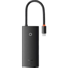 Renas Store Baseus Lite 6'sı 1 Arada Multifonksiyonal Type-C Hub Şarj Istasyonu - Siyah