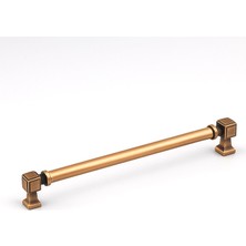 Renas Store Talas Soft Antik Metal Düz Kulp 320 mm Mobilya Çekmece Dolap Kapak Kulpu Dayanıklı Kulbu Kulpları