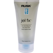 Renas Store Rusk Designer Collection Jel Fx Firm Hold Styling Gel, Medium To Firm-Hold, Used For Slicking, Molding, Or Blow-Drying Without Flaking, 5.3 Oz.