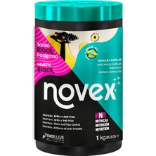 Renas Store Novex Mystıc Black - Yıpranmış Kuru Saçlar Için Saç Uçlarını Onarıcı Saç Maskesi 1kg (7896013563365)