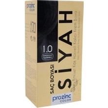 Renas Store Prozinc Color 1.0 Black - Amonyaksız Bitkisel Kalıcı Saç Boyası