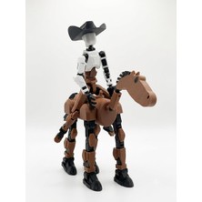 M&D Design Dummy 13 At & Robot Figür 3D Baskı Hareketli Eklemli Koleksiyonluk Oyuncak