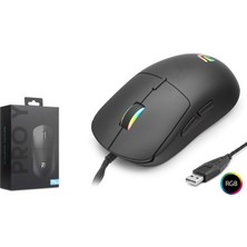 Good Pro G100B Rgb Gaming Kablolu Mouse 3200 Dpı 6 Tuş Siyah