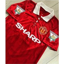 Fair City Manchester/united 1992/93 Sezonu D.a.v.i.d.d B.e.c.k.h.a.m Retro Forma