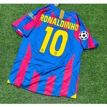 Fair City F.c Barcelona 2006 Sezonu Ronaldinho Nostalji Forması