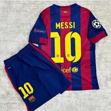Fair City F.c Barcelona 2015 Şampiyonlar Ligi Finali Lionel Messi Nostalji Çocuk Forması